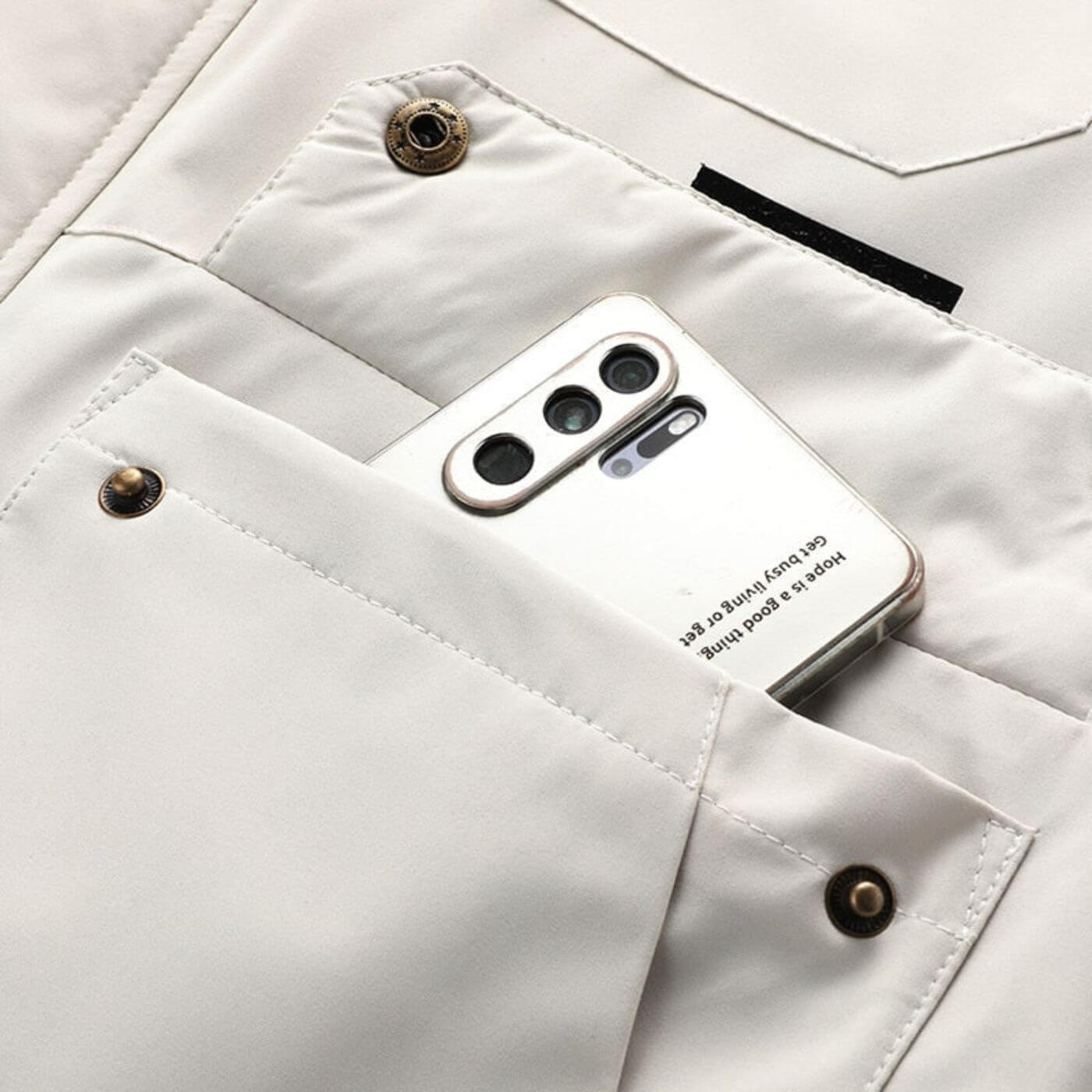 MAISON CLÉMENT PARIS ™ | VEST IMPERMÉABLE D'EXTÉRIEUR