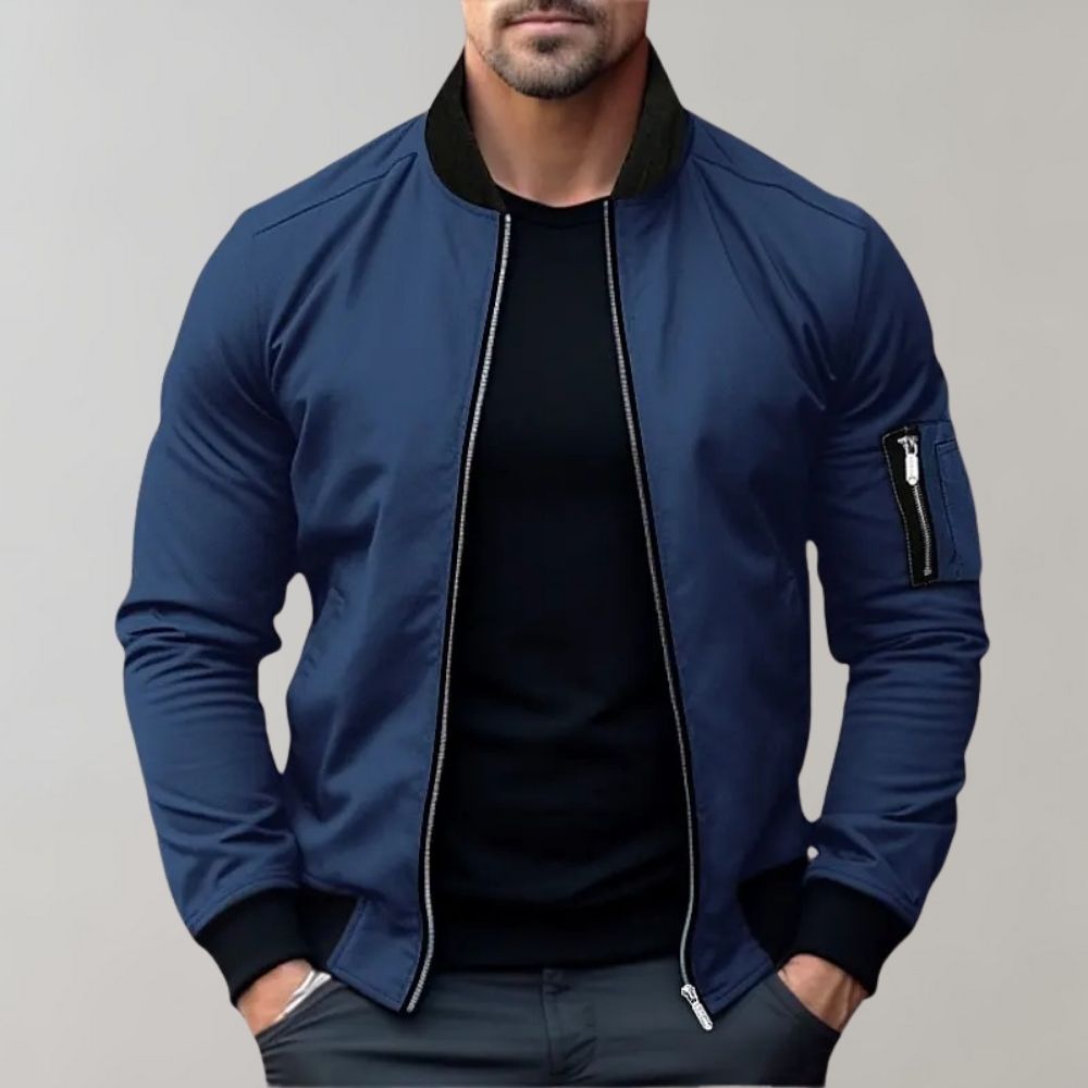 Blouson bomber slim fit léger