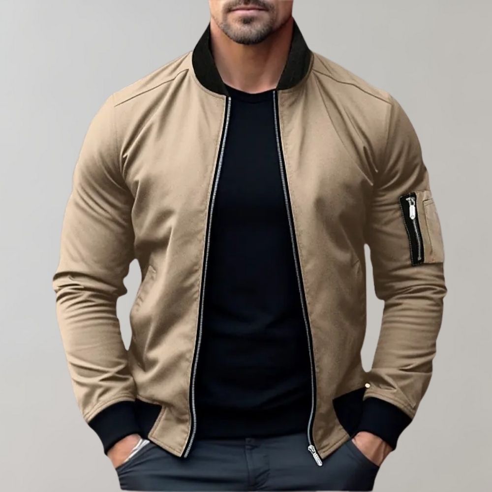 Blouson bomber slim fit léger