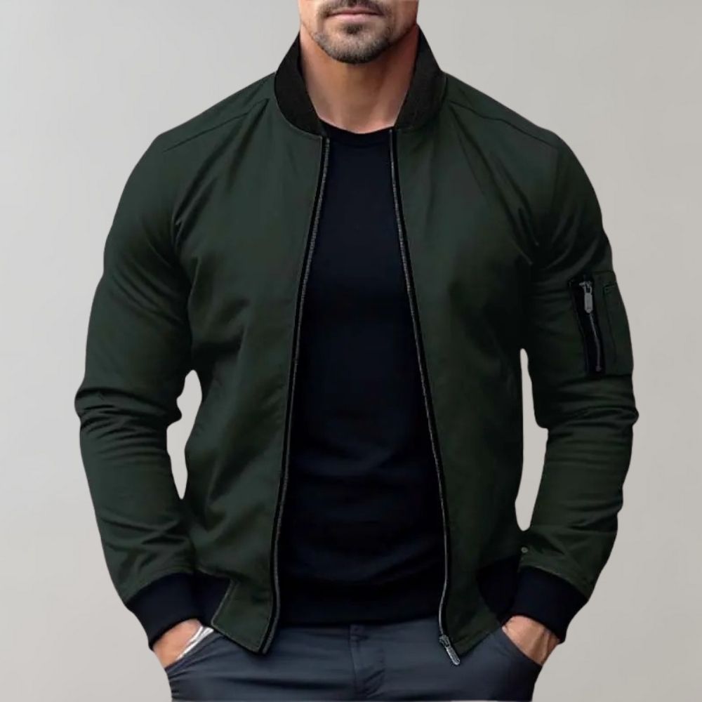 Blouson bomber slim fit léger