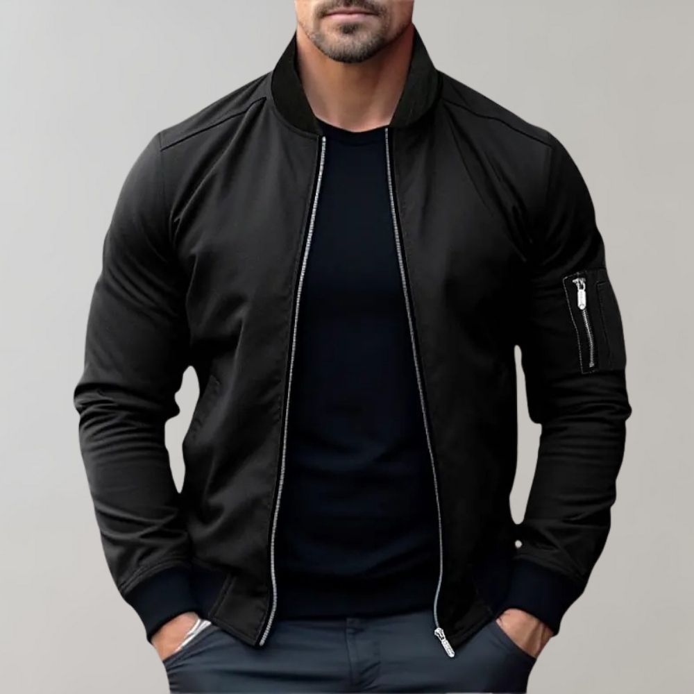 Blouson bomber slim fit léger