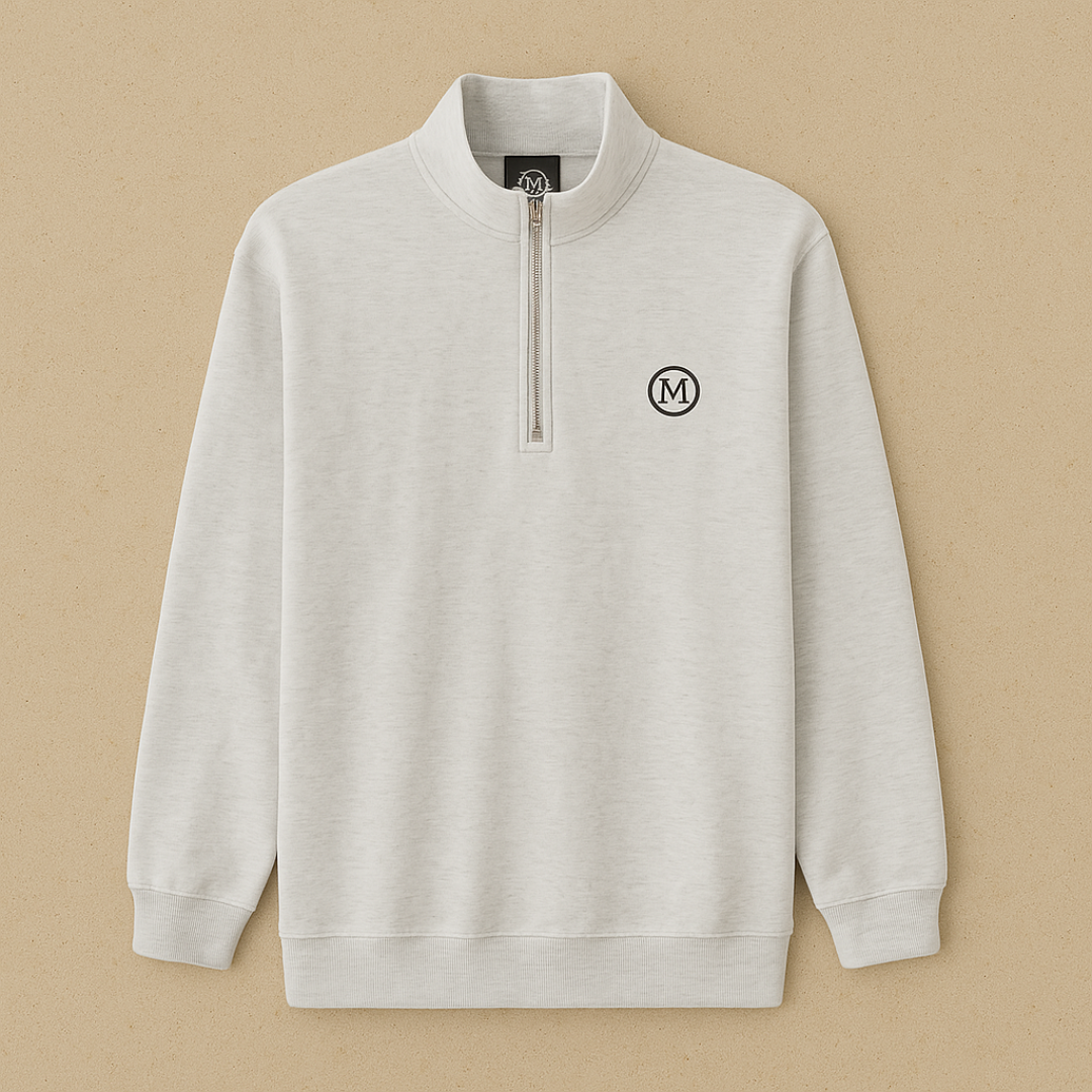 Lincoln – Pull Décontracté à Demi-Fermeture pour Homme
