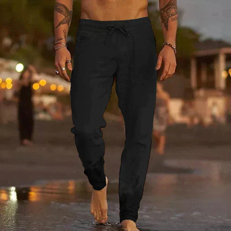 Pantalon 100% Lin en Style Old Money | Maison Clément Paris