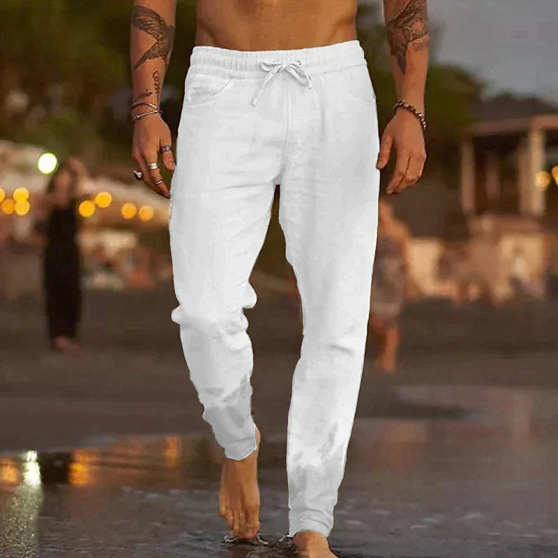 Pantalon 100% Lin en Style Old Money | Maison Clément Paris