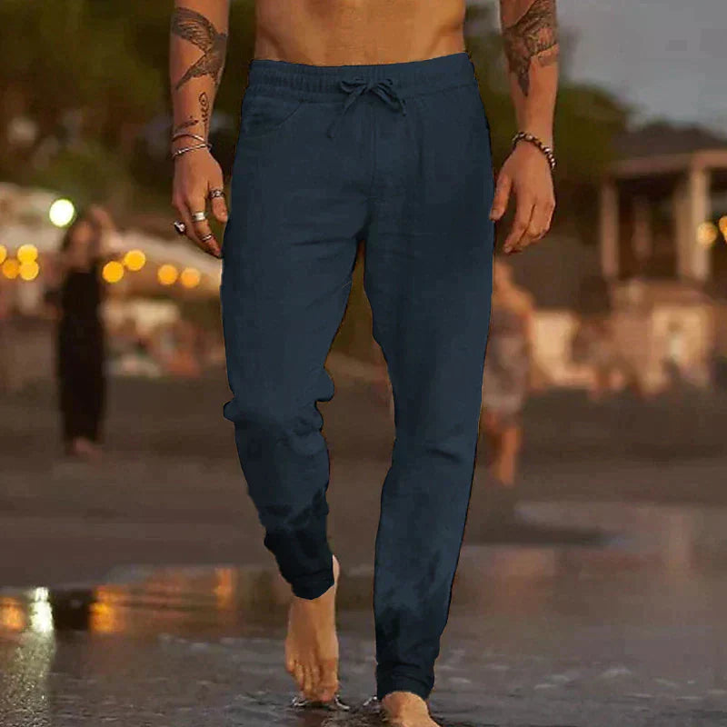 Pantalon 100% Lin en Style Old Money | Maison Clément Paris