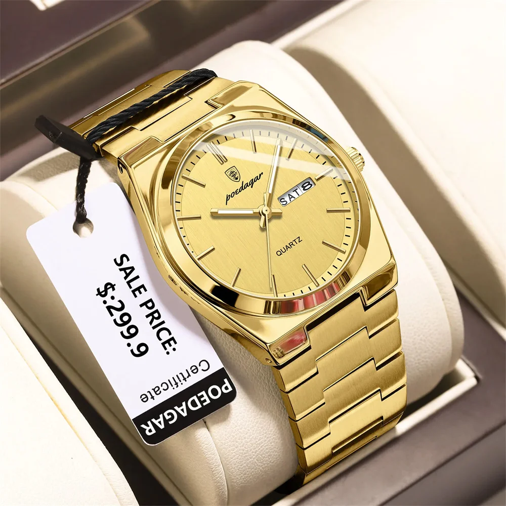Lionel - Montre Quartz Old Money Imperméable pour Homme