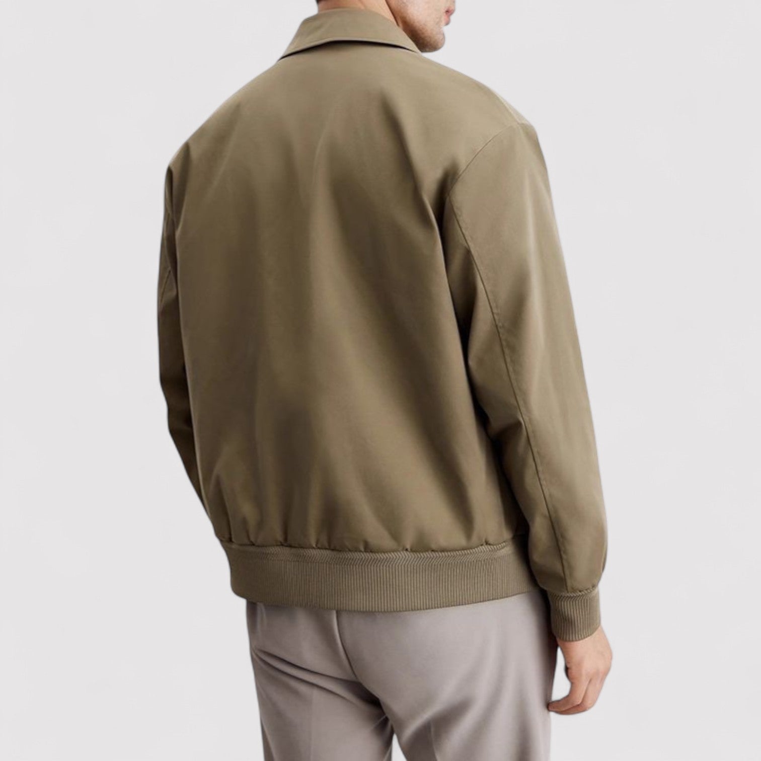 Veste de transition beige pour hommes - Hommes modernes