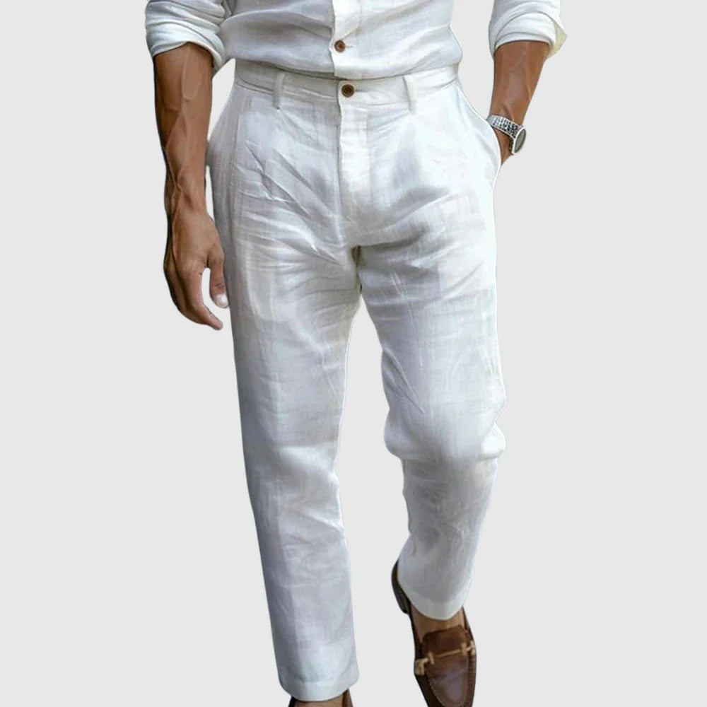 Saint-Tropez Pantalon en Lin Chic