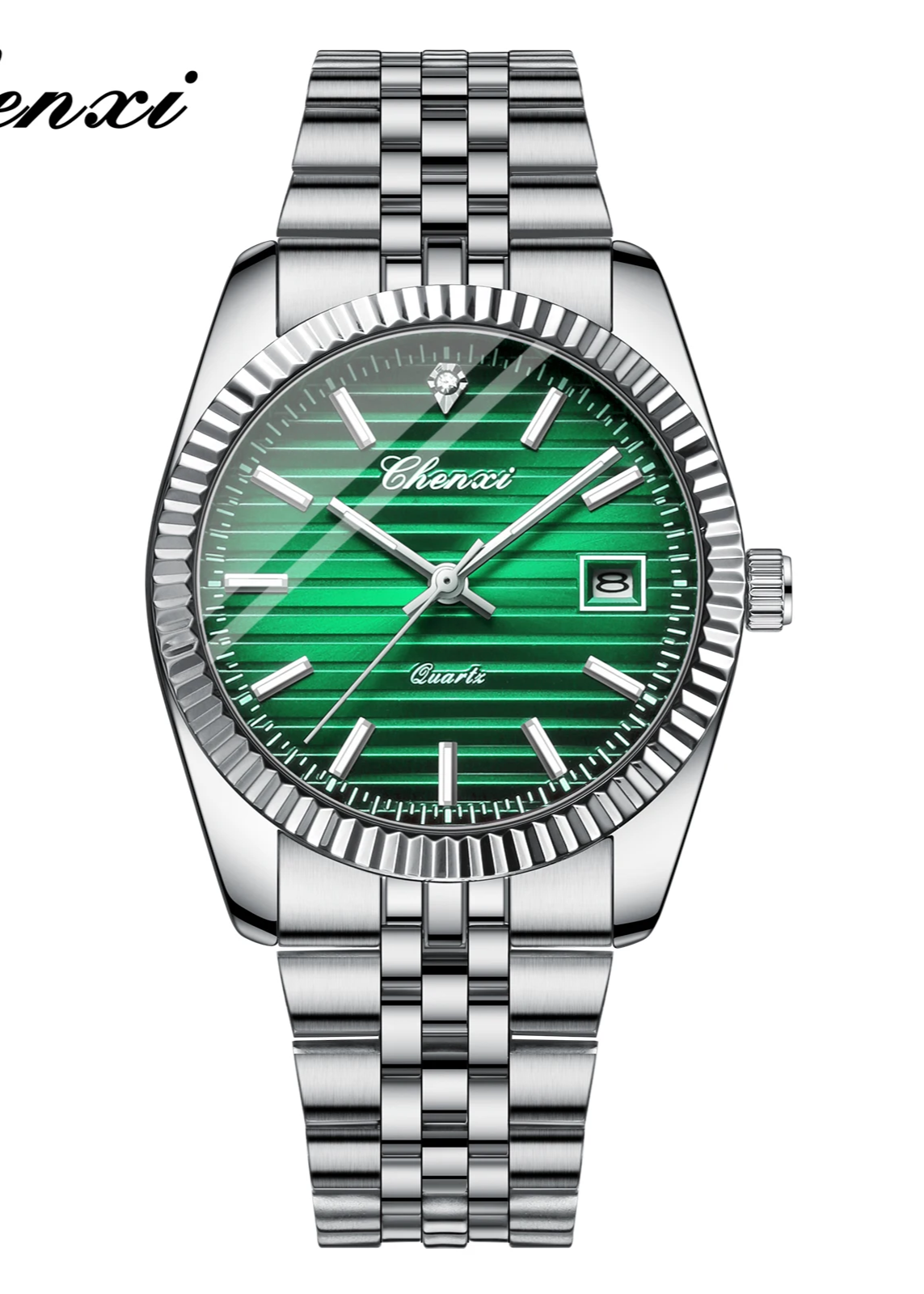 Rico | Old-Money Montre de Luxe en Acier Inoxydable Étanche