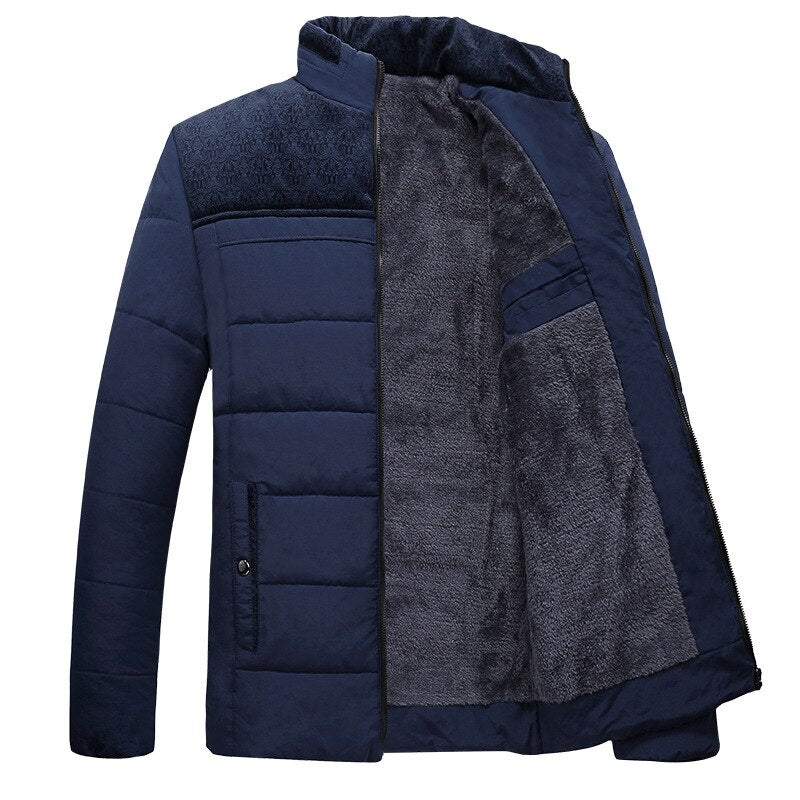 Veste en polaire bicolore de luxe pour hommes