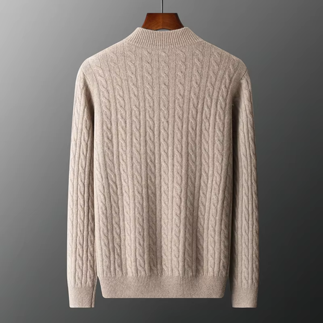 Pull sur mesure de luxe pour hommes