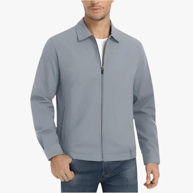 Veste Bomber Homme – Zip-Up Légère Style Minimaliste Old Money