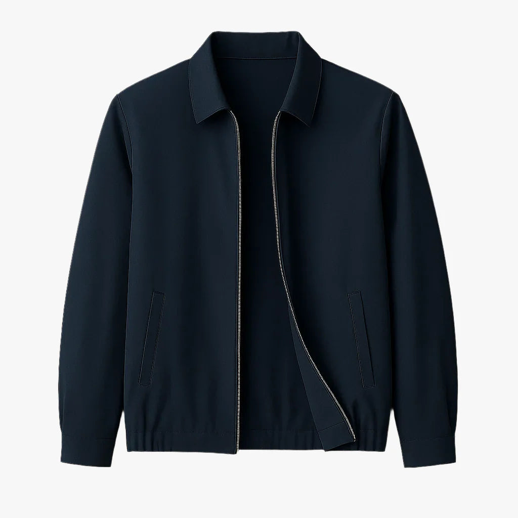 Veste Bomber Homme – Zip-Up Légère Style Minimaliste Old Money