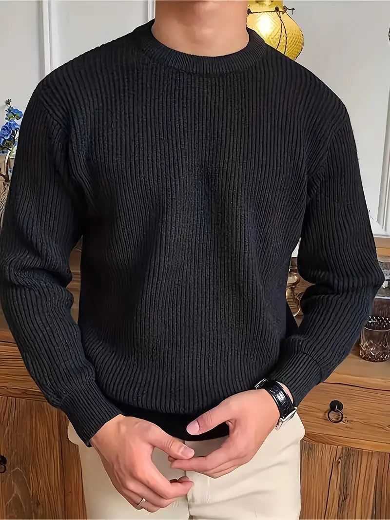 Miles – Pull d'hiver décontracté pour hommes à coupe relax