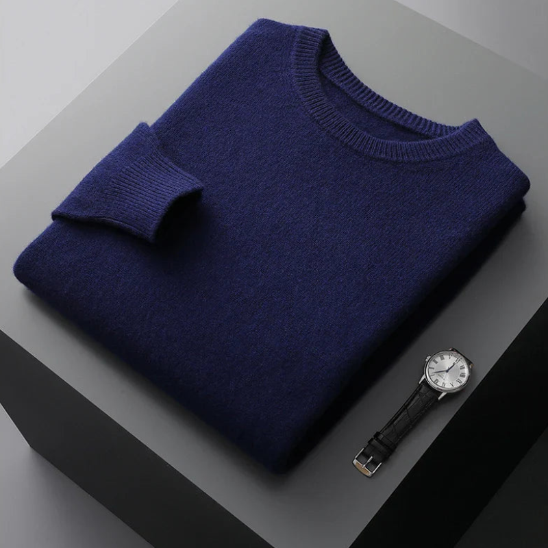 Damiano - Pull en cachemire Old Money pour hommes