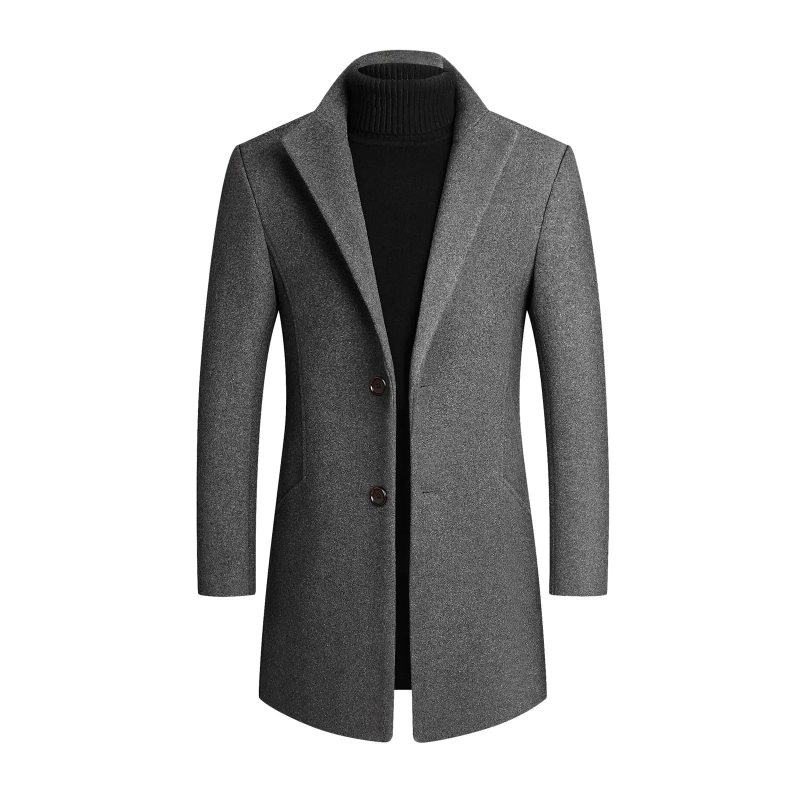 Oslo - Manteau Classique en Laine pour Homme