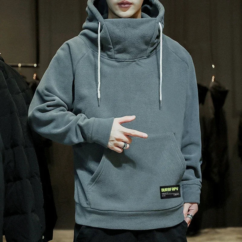 Hoodie d'Hiver Oversize Streetwear pour Hommes