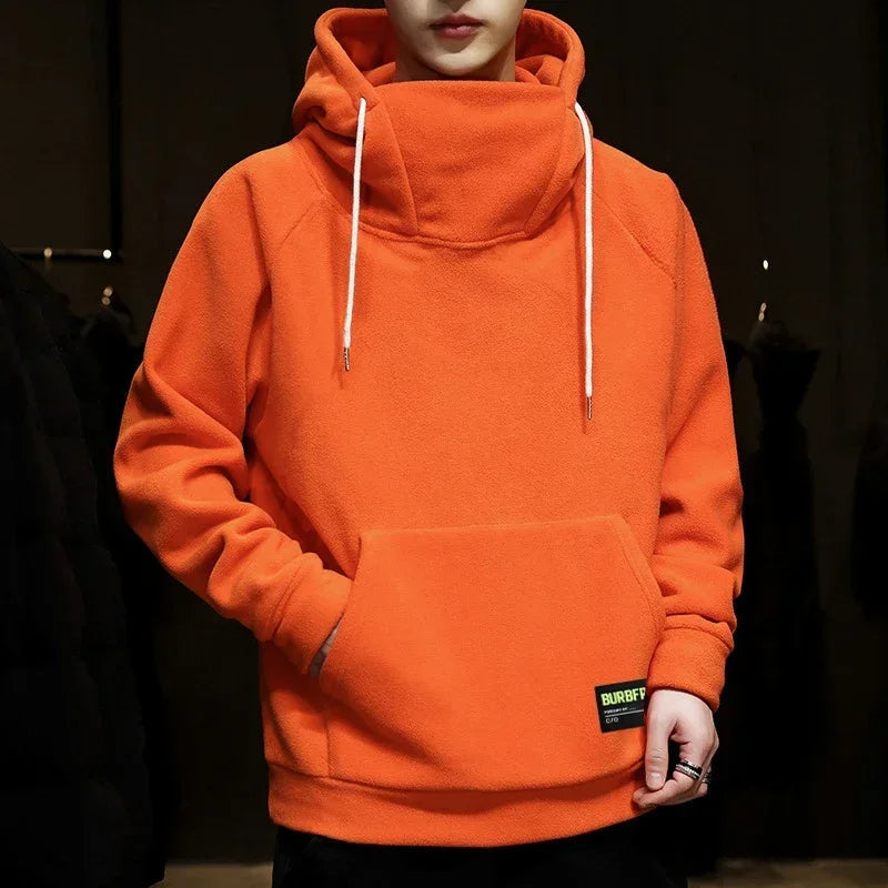 Hoodie d'Hiver Oversize Streetwear pour Hommes