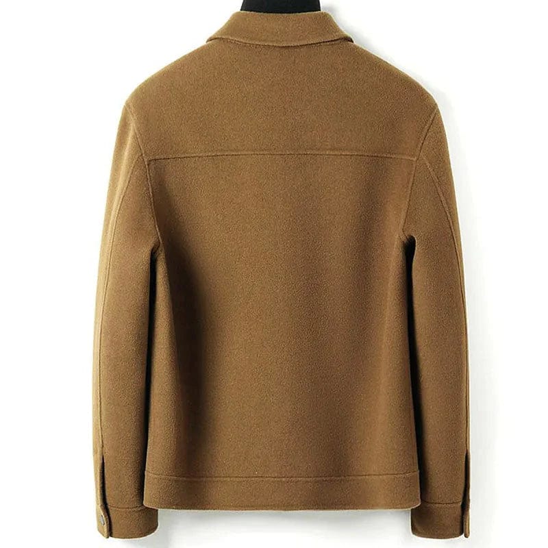 Gianluca - Manteau d'Hiver Élégant en Laine pour Homme avec Poches