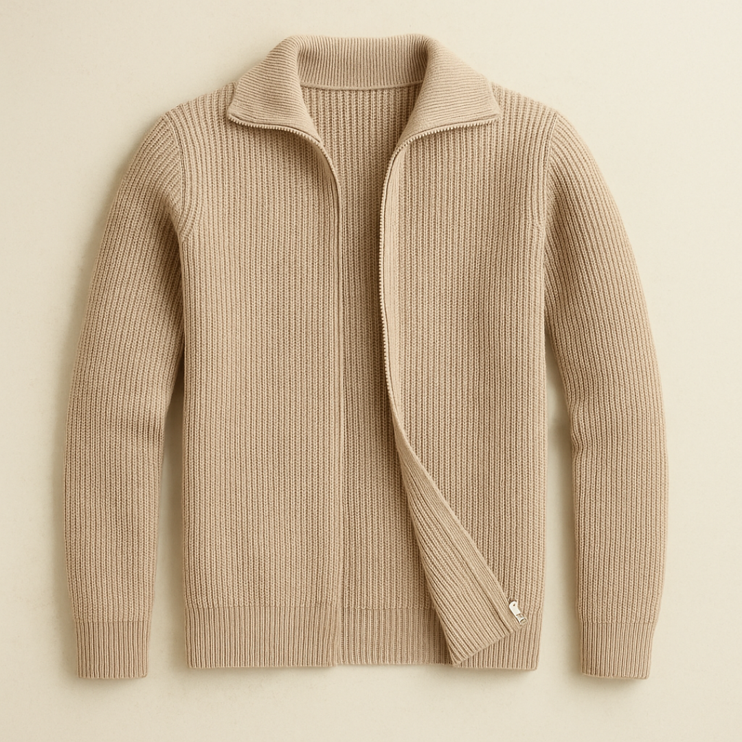 Dennis - Old Money Gilet Zippé - Automne/Hiver 2025
