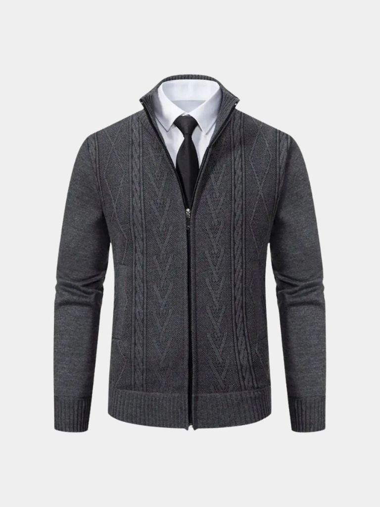 Pull en maille essentiel Old Money - Croix et Couronne