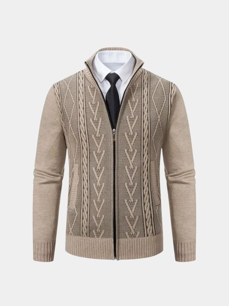 Pull en maille essentiel Old Money - Croix et Couronne