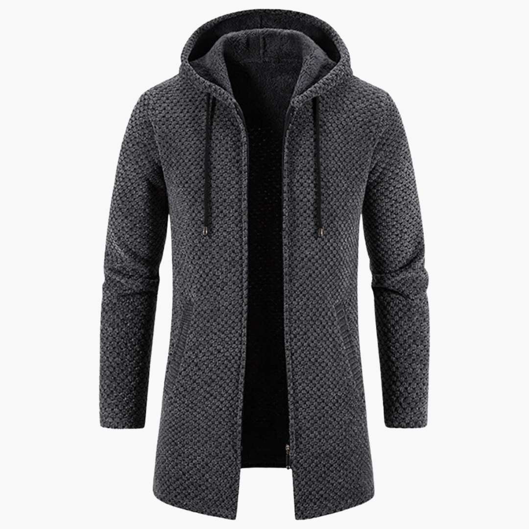 Agustín - Cardigan long en laine