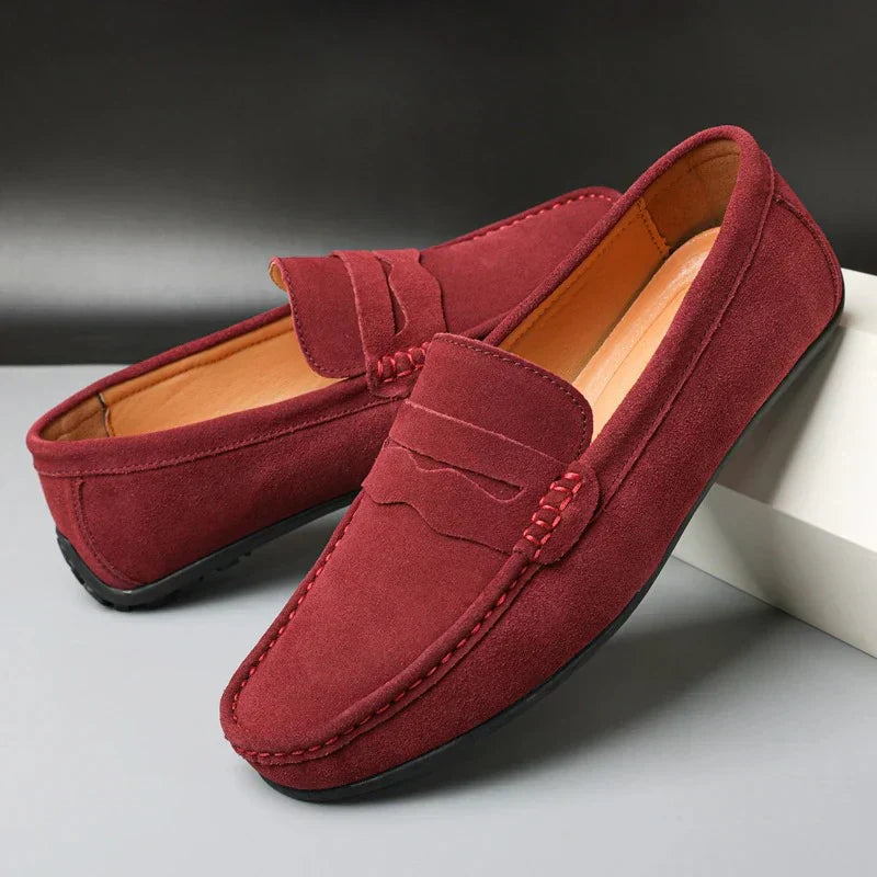 Mocassins Rétro en Daim pour Hommes | Maison Clément Paris