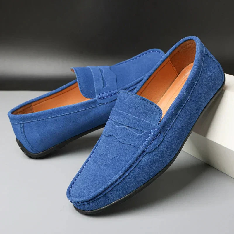Mocassins Rétro en Daim pour Hommes | Maison Clément Paris