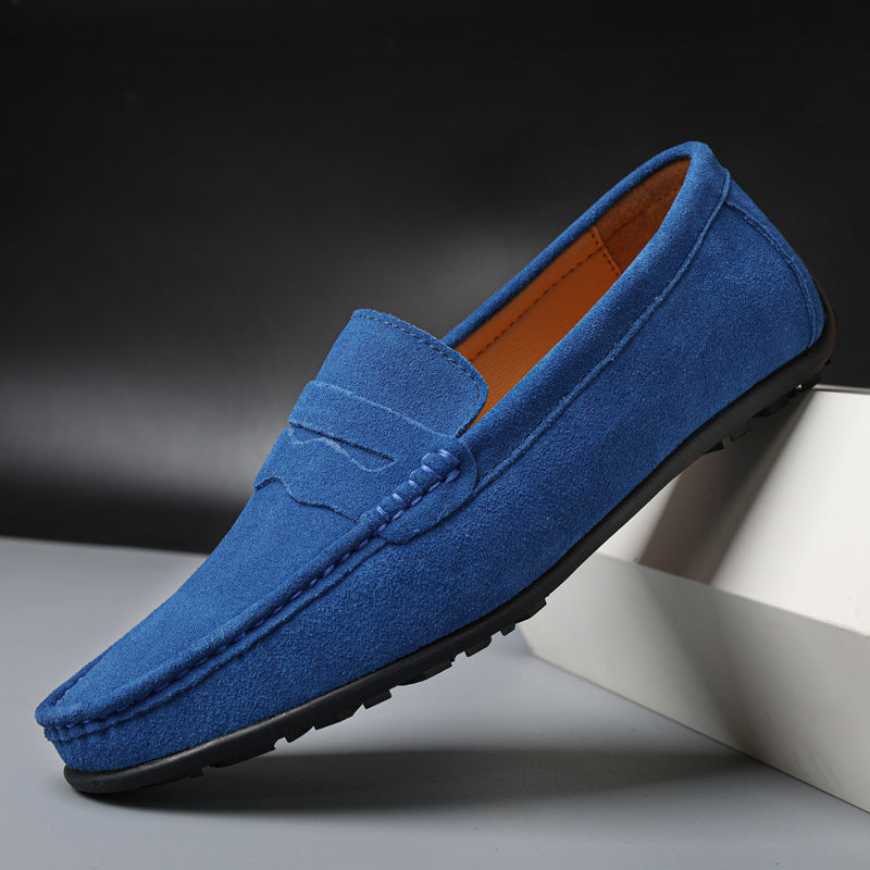 Mocassins Rétro en Daim pour Hommes | Maison Clément Paris