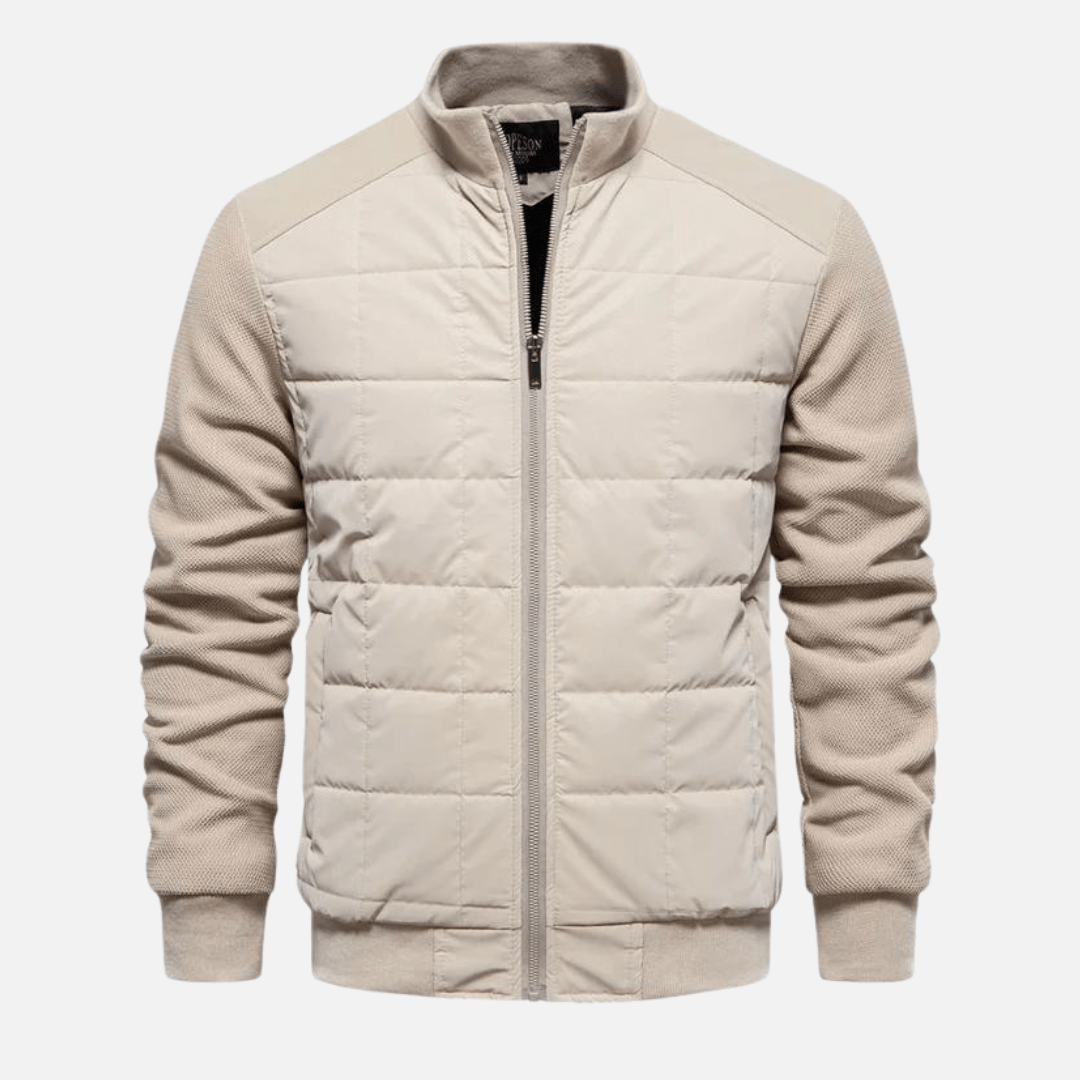 Danilo - Manteau Matelassé Classique de Luxe pour Homme