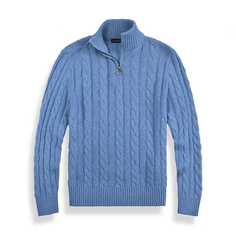 Maison Clément Paris | Old Money Pull Demi-Zip