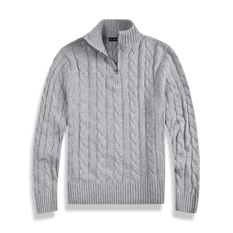 Maison Clément Paris | Old Money Pull Demi-Zip