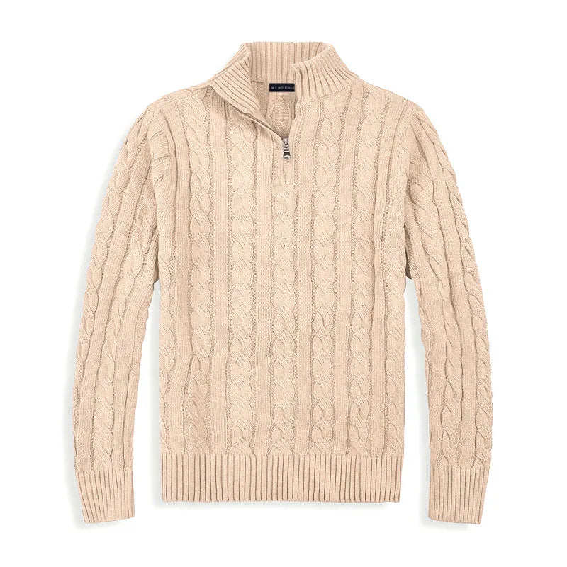 Maison Clément Paris | Old Money Pull Demi-Zip