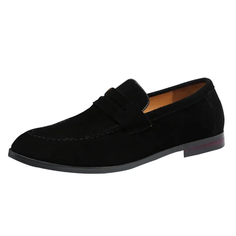 Mocassins en daim de luxe