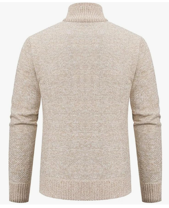 Maison Clément Paris™ | Cardigan Zippé en Lain Mérinos