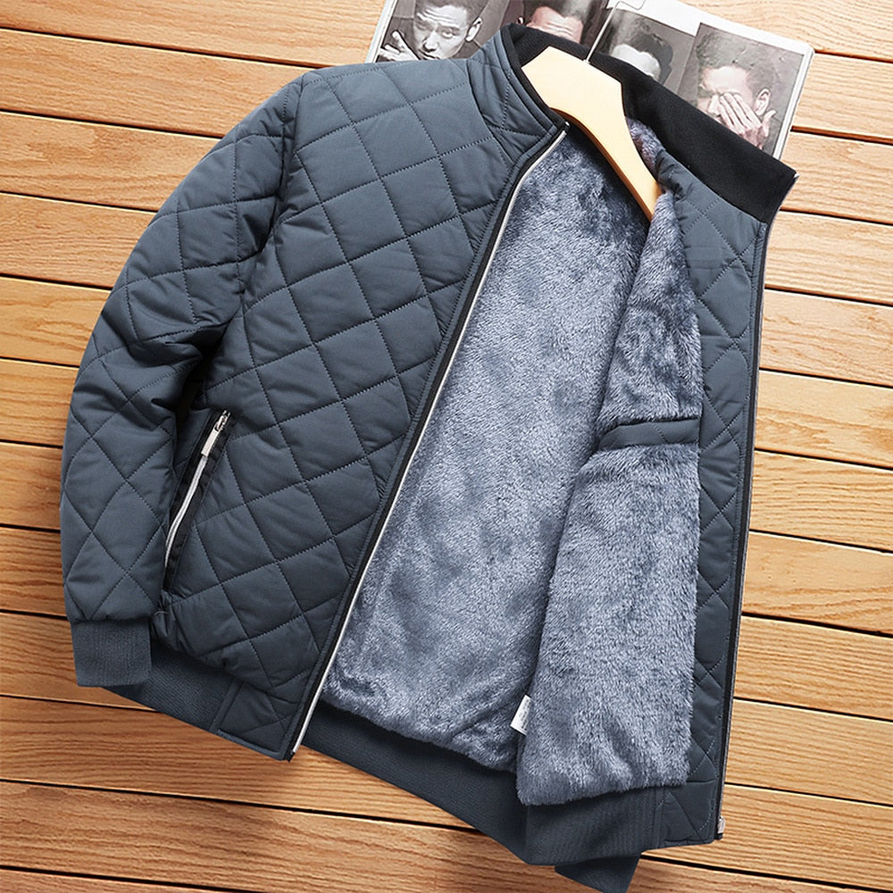 Esteban - Manteau d'hiver casual slim fit pour homme