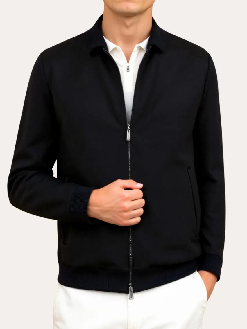 Sterling - Manteau Bleu Old Money pour Homme