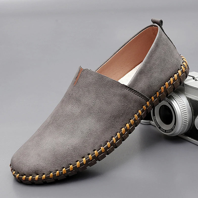 Santorini Mocassins en Cuir