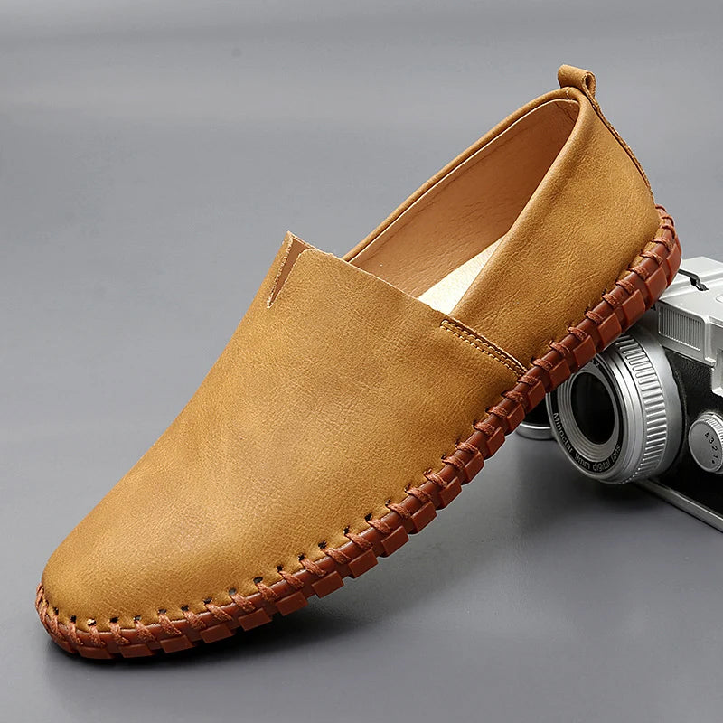 Santorini Mocassins en Cuir