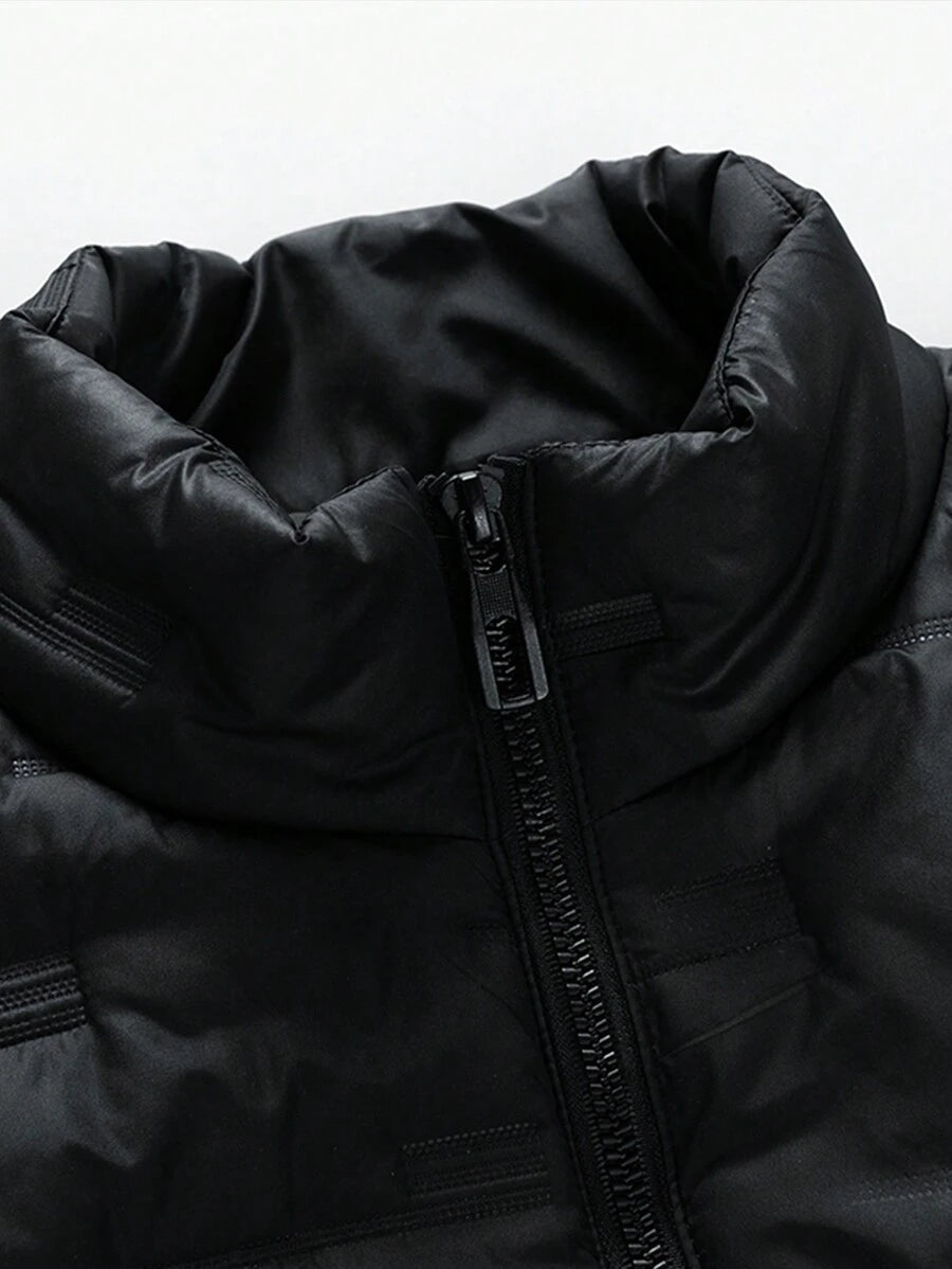 Verona Vest – Gilet Casual Luxe sans manches pour hommes en noir