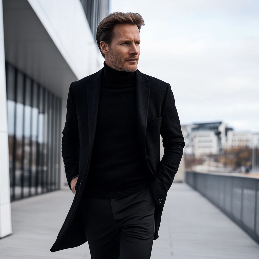 Maison Clément Paris | Manteau d'Hiver Casual et Structuré pour Hommes
