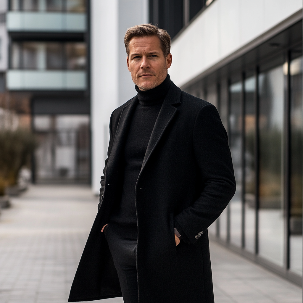 Maison Clément Paris | Manteau d'Hiver Casual et Structuré pour Hommes