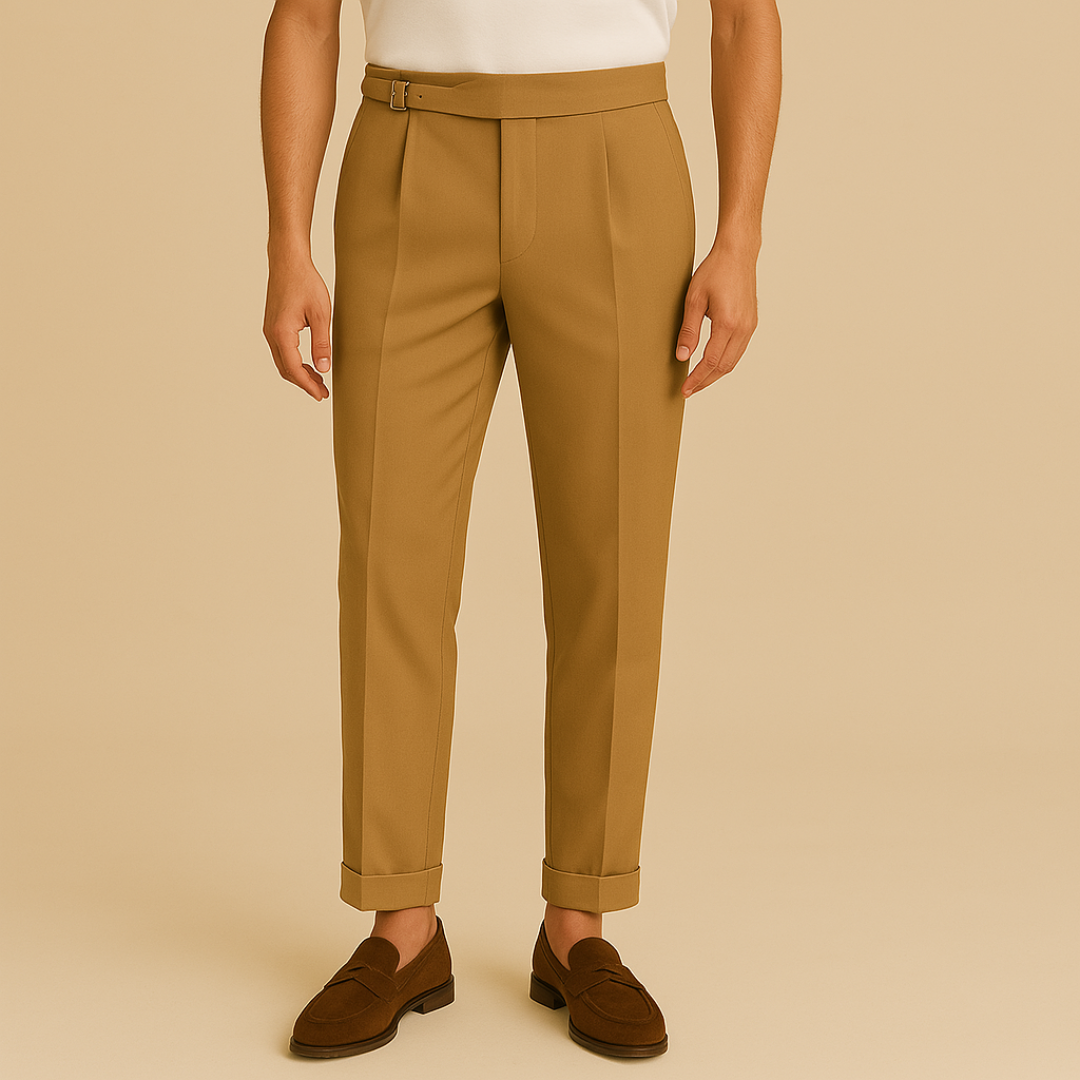 Ulysses - Pantalon plissé sur mesure