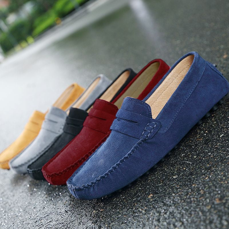 Mocassins en Suède Rétro Italien pour Hommes Maison Clément Paris Old Money | v2