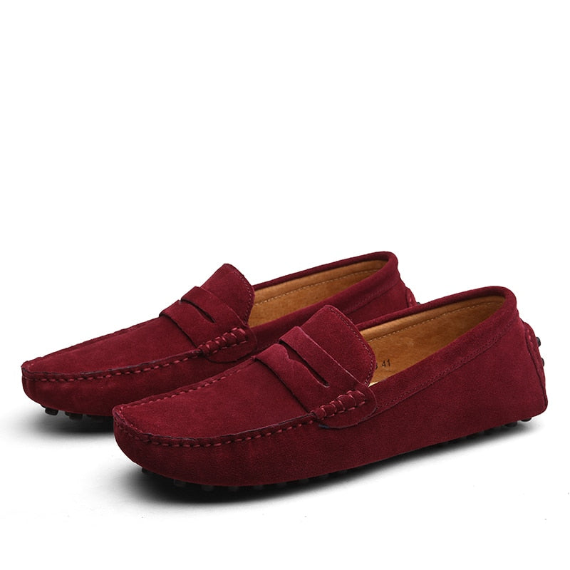 Mocassins en Suède Rétro Italien pour Hommes Maison Clément Paris Old Money | v2