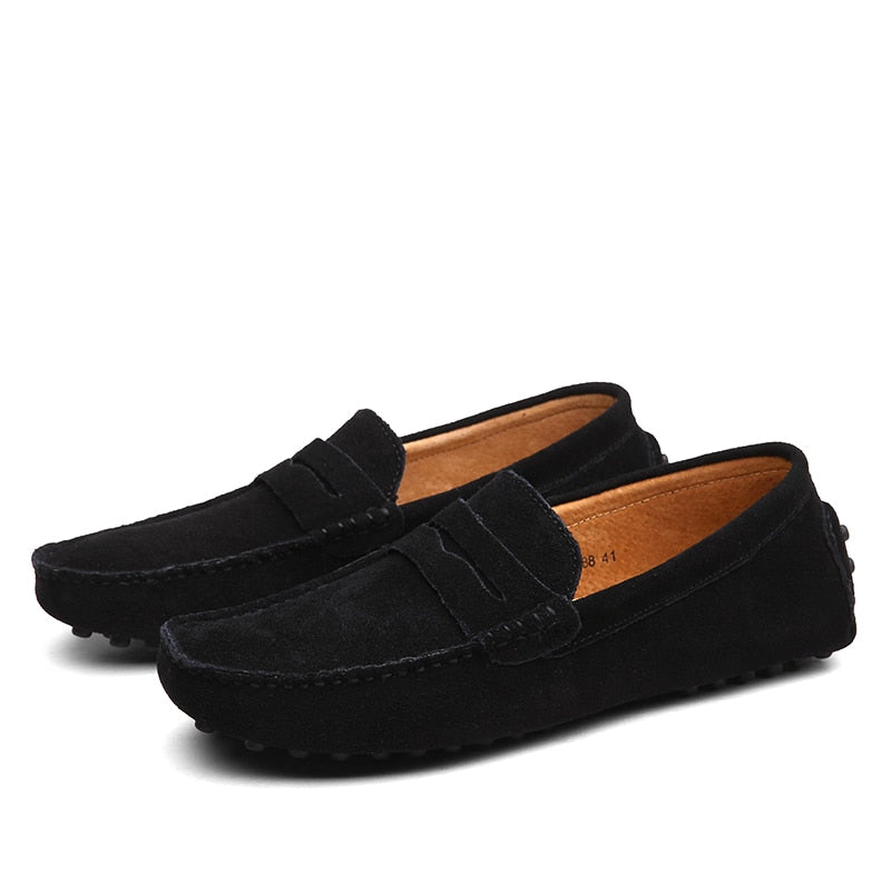 Mocassins en Suède Rétro Italien pour Hommes Maison Clément Paris Old Money | v2