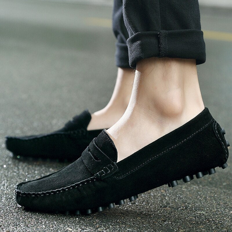 Mocassins en Suède Rétro Italien pour Hommes Maison Clément Paris Old Money | v2