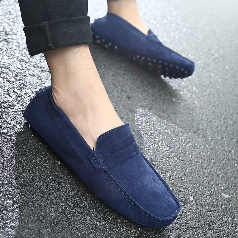 Mocassins en Suède Rétro Italien pour Hommes Maison Clément Paris Old Money | v2