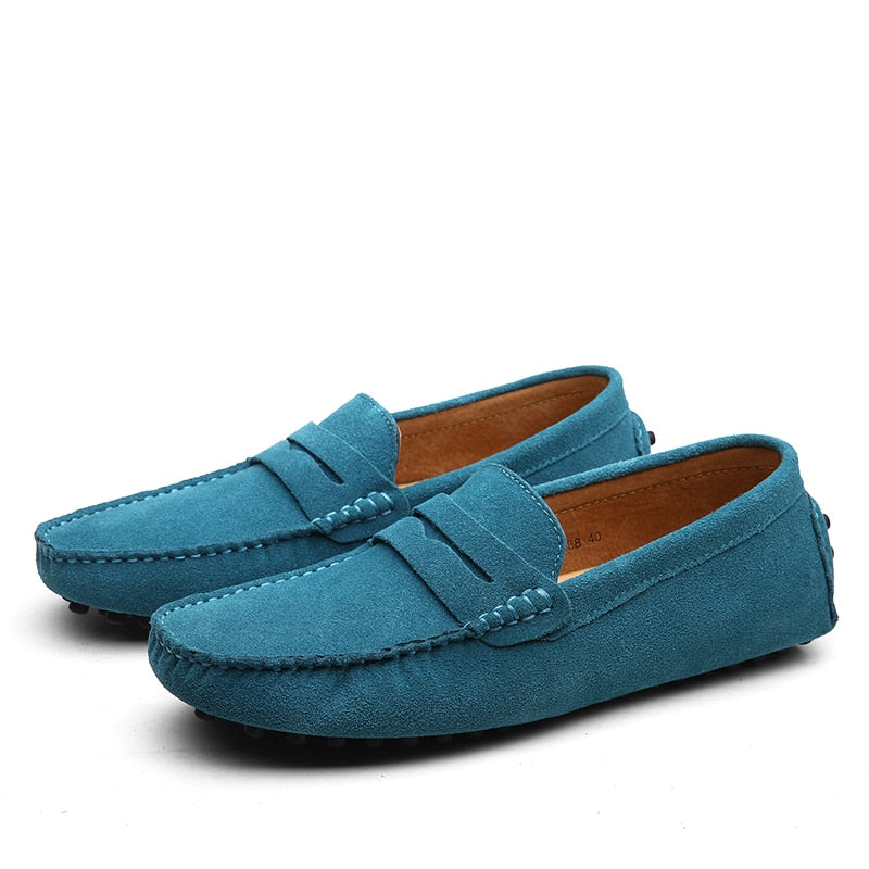 Mocassins en Suède Rétro Italien pour Hommes Maison Clément Paris Old Money | v2